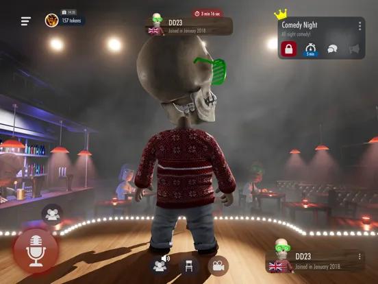 Tangkapan layar Comedy Night - The Voice Game iPad 