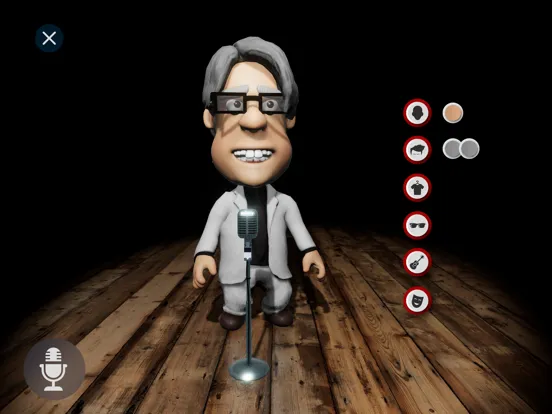 Tangkapan layar Comedy Night - The Voice Game iPad 