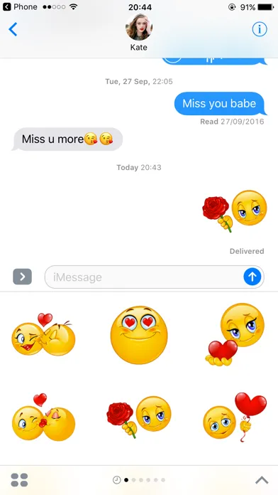 Adult Emojis Stickers Pack for Naughty Couples Screenshots