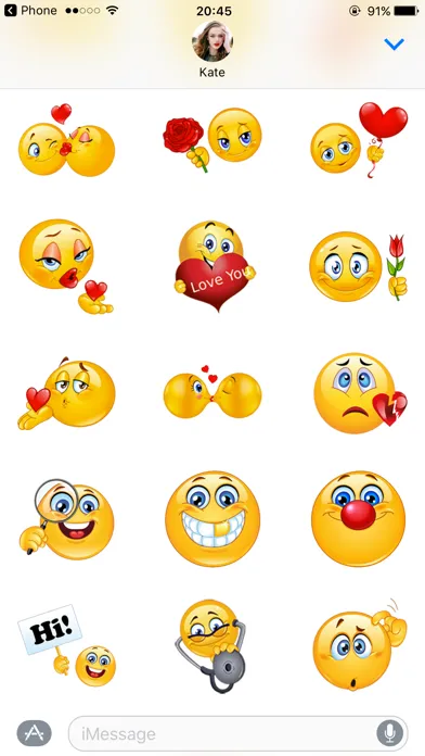 Adult Emojis Stickers Pack for Naughty Couples Screenshots