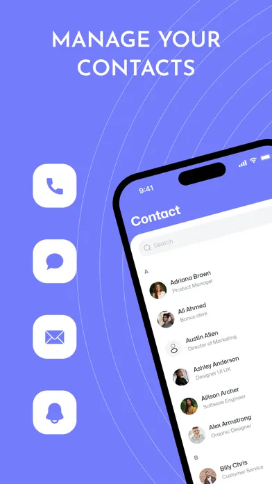 Linked Contact Hub Ekran Görüntüleri