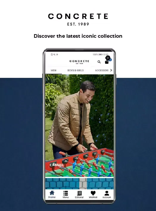 Concrete Screenshots