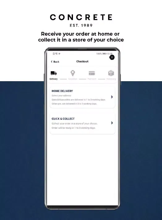 Concrete Screenshots