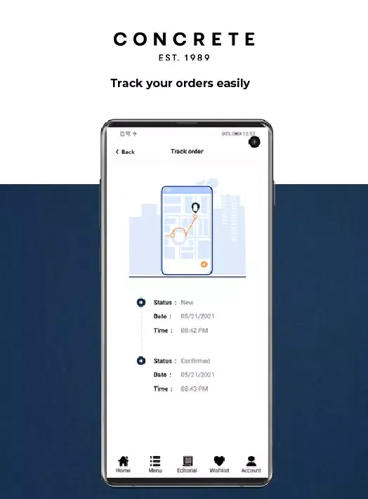 Concrete Screenshots