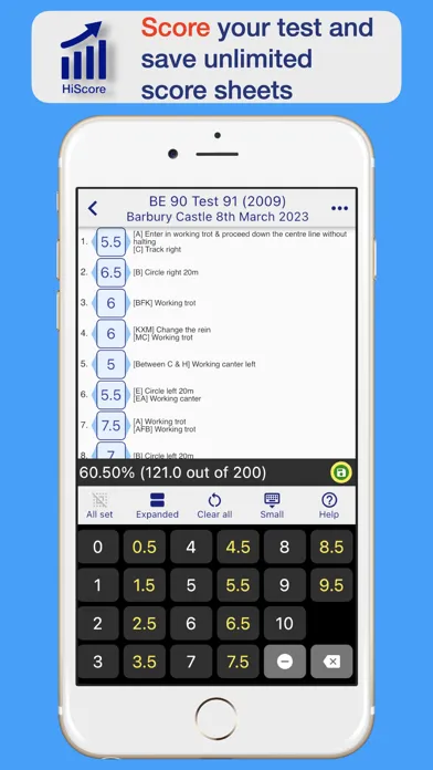 Tangkapan layar TestPro BE British Eventing