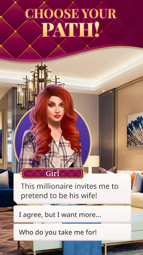 Double life: love stories game スクリーンショット