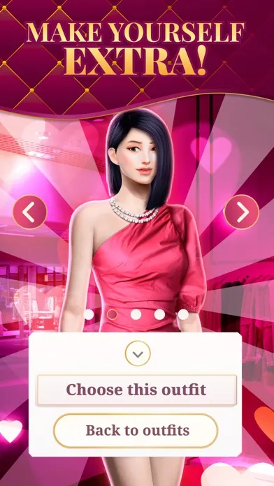 Tangkapan skrin Double life: love stories sim