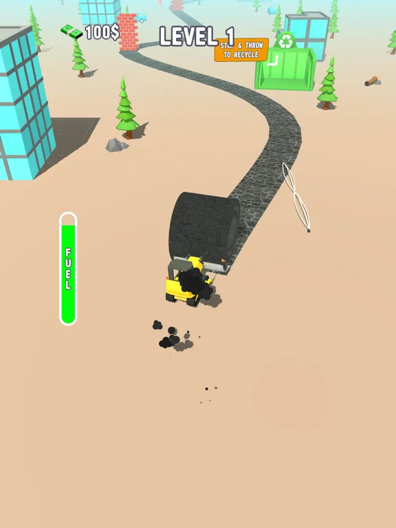 ภาพหน้าจอของ Road Carver iPad 