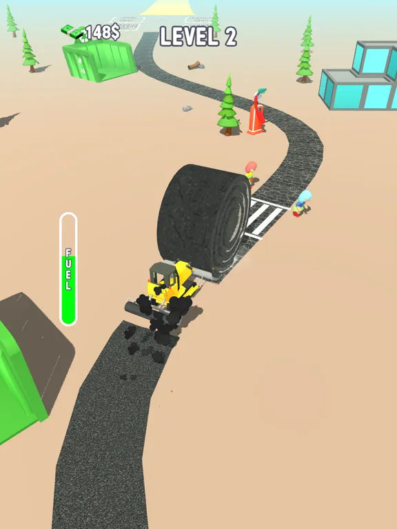 ภาพหน้าจอของ Road Carver iPad 
