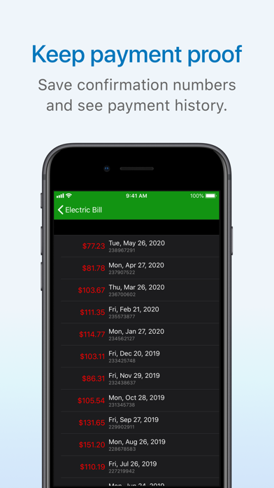 Chronicle - Bill Organizer Screenshots