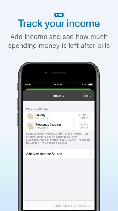 Chronicle - Bill Organizer Screenshots