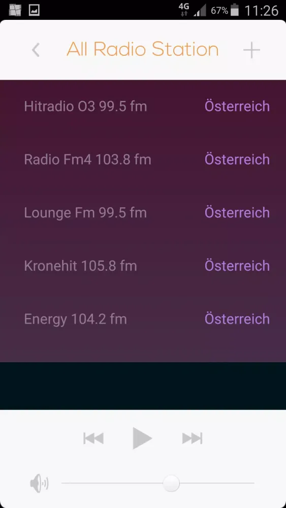 Austria Radio Live: Stream Aus स्क्रीनशॉट