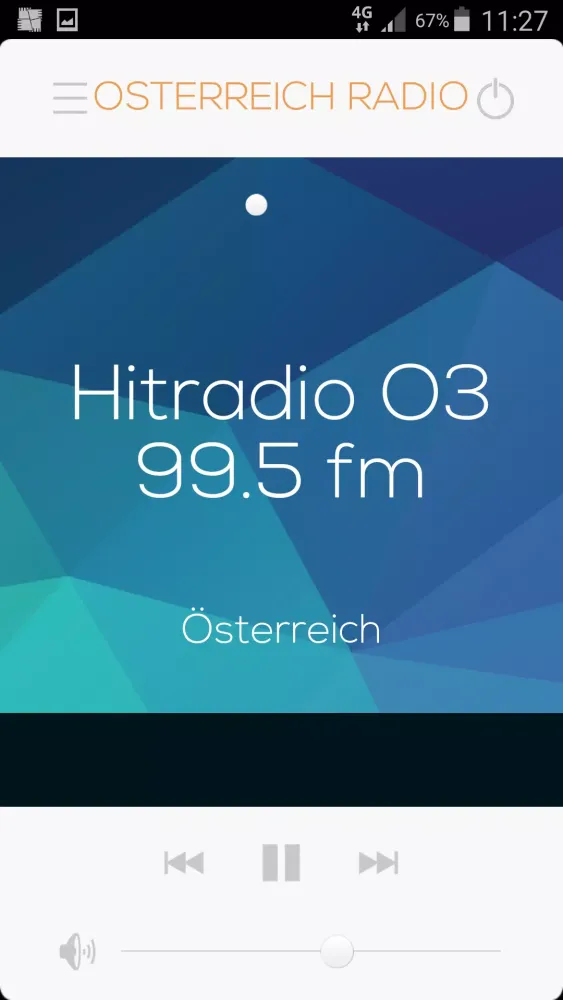 Austria Radio Live: Stream Aus स्क्रीनशॉट