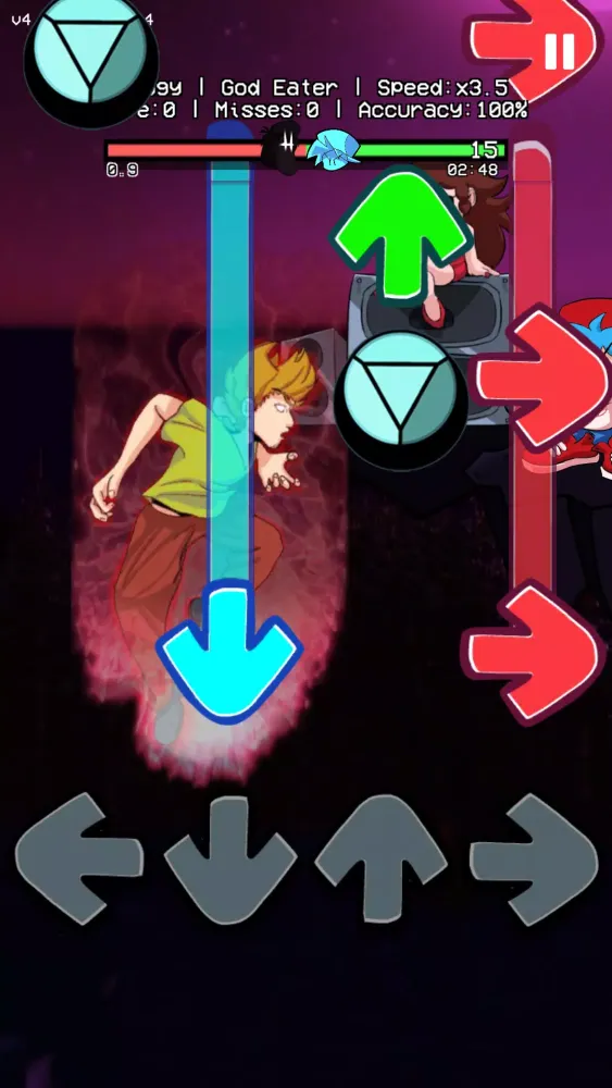 Rhythm Night Battle HD Mod স্ক্রিনশট