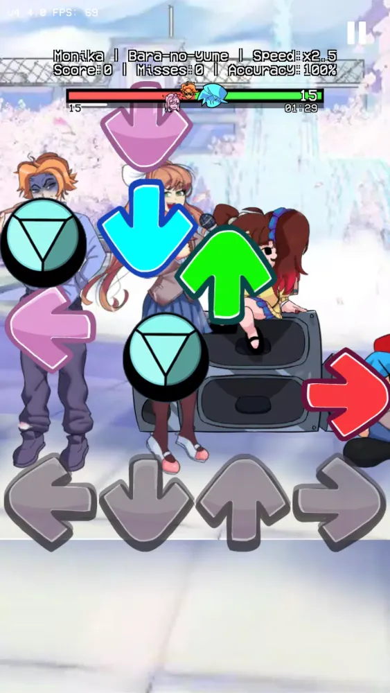 Rhythm Night Battle HD Mod স্ক্রিনশট