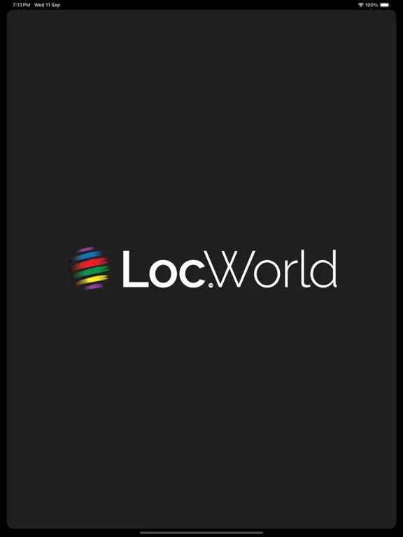 تصاویر LocWorld Events iPad 