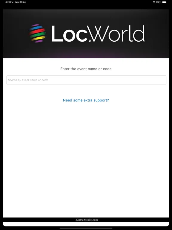 تصاویر LocWorld Events iPad 