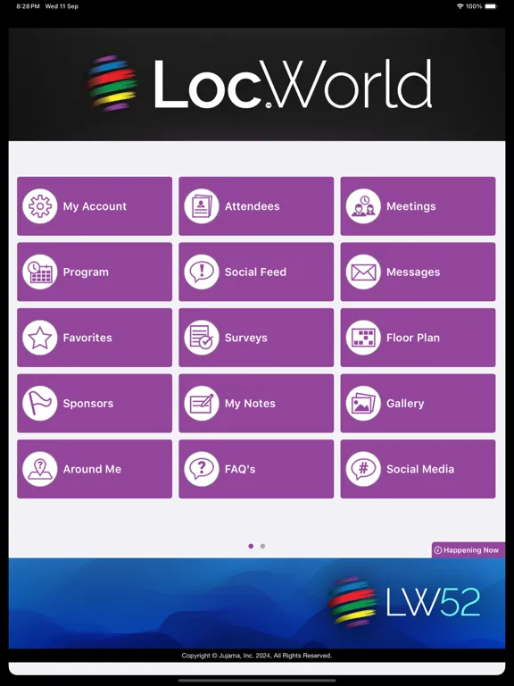 تصاویر LocWorld Events iPad 