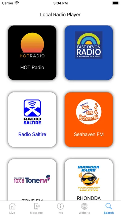 Local Radio Player 스크린샷