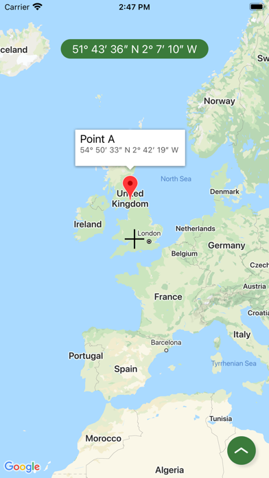 Скриншоты LongLatMap