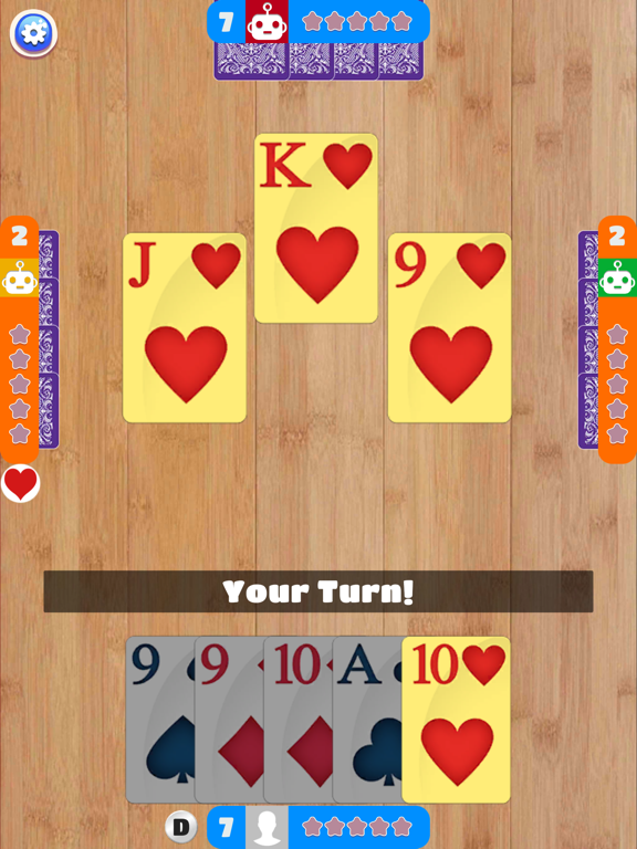 ภาพหน้าจอของ Euchre - Card game iPad 