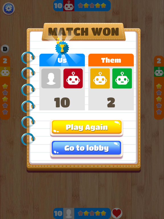ภาพหน้าจอของ Euchre - Card game iPad 