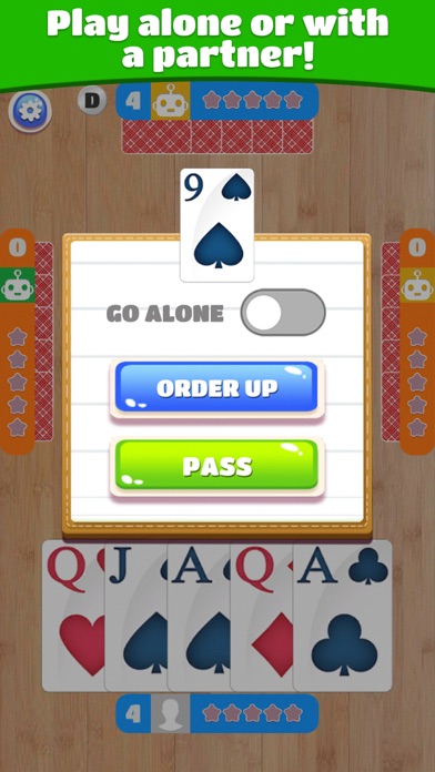 ภาพหน้าจอของ Euchre - Card game
