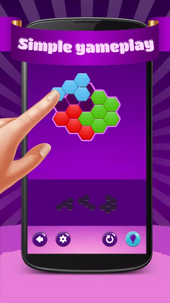 Tangkapan layar Hexa Puzzle Hero