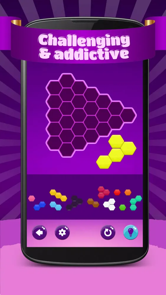 Tangkapan layar Hexa Puzzle Hero