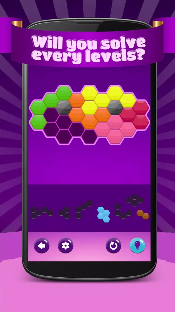 Tangkapan layar Hexa Puzzle Hero