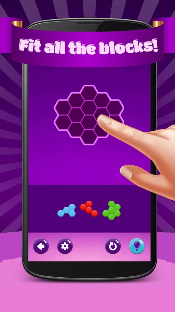 Tangkapan layar Hexa Puzzle Hero