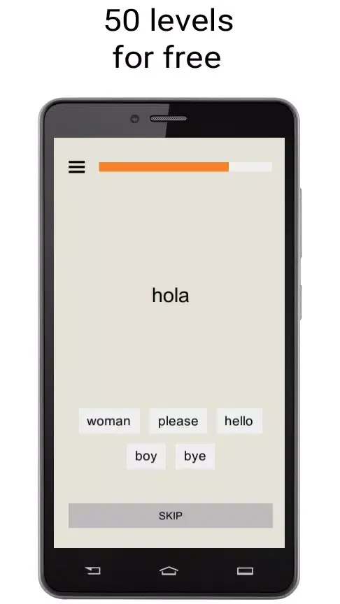 Captures d'écran de Learn Spanish words free with