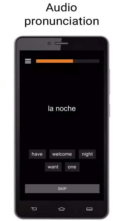 Captures d'écran de Learn Spanish words free with
