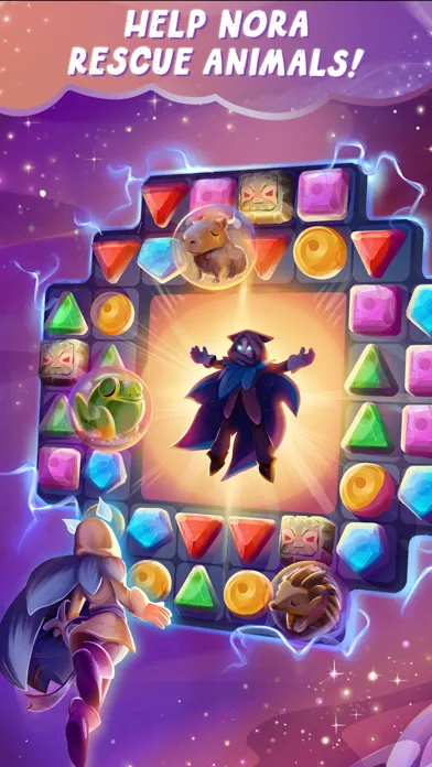 Nora's Ark: Match 3 Puzzle Screenshots