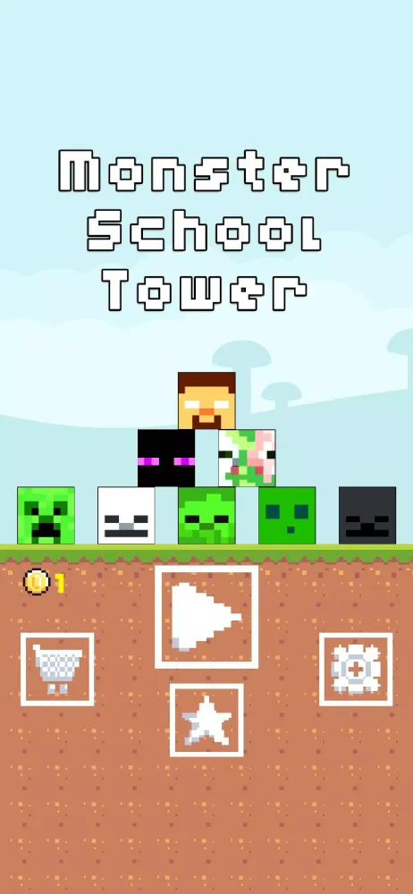Monster School Tower Screenshots