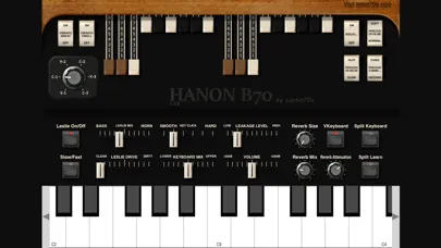 HaNon B70 ToneWheel Organ سکرین شاٹس
