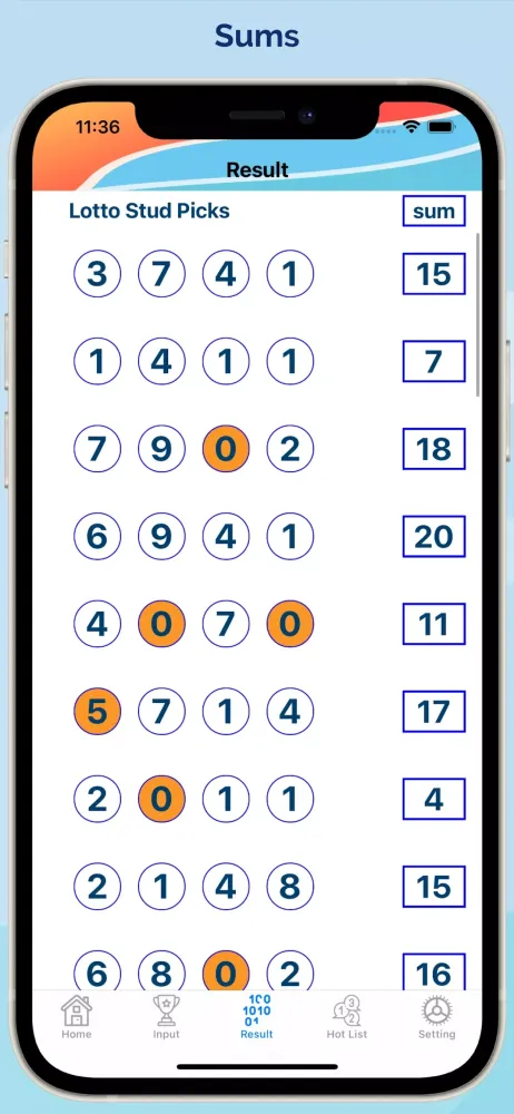 Lotto Stud Pick 4 Screenshots