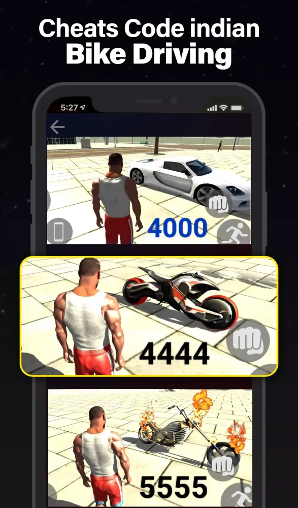 Ảnh chụp màn hình của Indian Bike Driving 3D Cheat