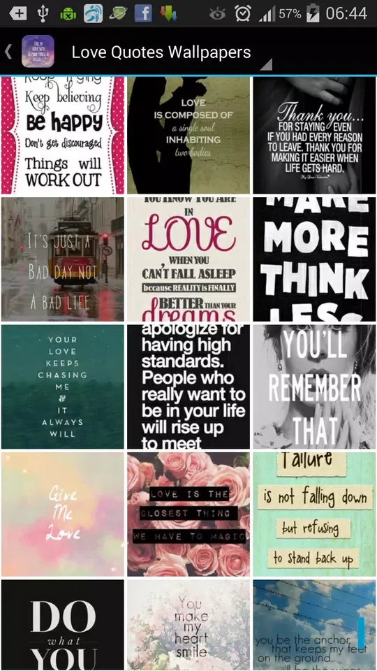 Love Quotes Wallpapers Screenshots