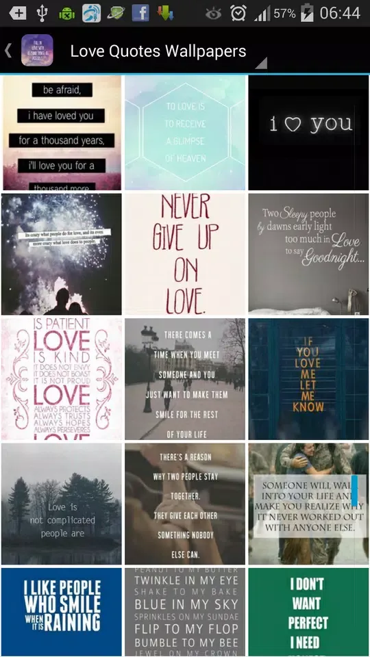 Love Quotes Wallpapers Screenshots