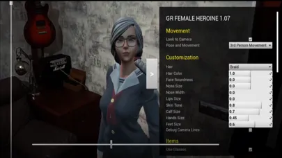 Capturas de pantalla de 3D Custom Wife AR