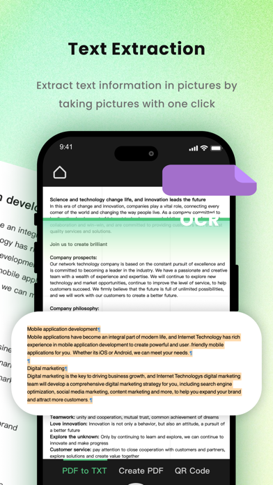 Zrzuty ekranu Fresh PDF File - Doc Editor
