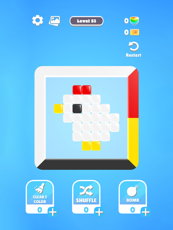 Slide block puzzle 3D game iPad  스크린샷