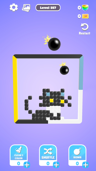 Slide block puzzle 3D game 스크린샷