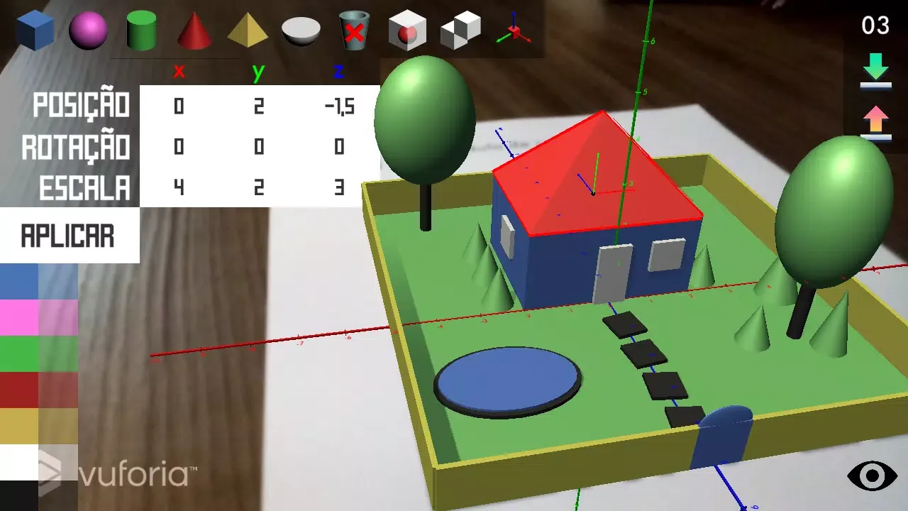 Ảnh chụp màn hình của Solids AR - Augmented Reality
