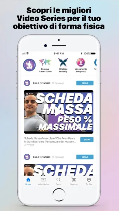Capturas de tela do Personal Trainer Online