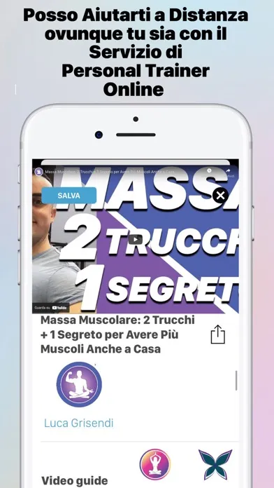 Capturas de tela do Personal Trainer Online