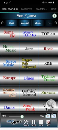 Internet Radio Recorder Pro Screenshots