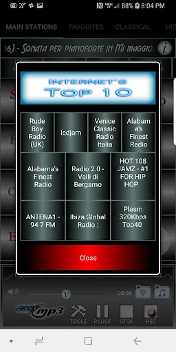 Internet Radio Recorder Pro Screenshots