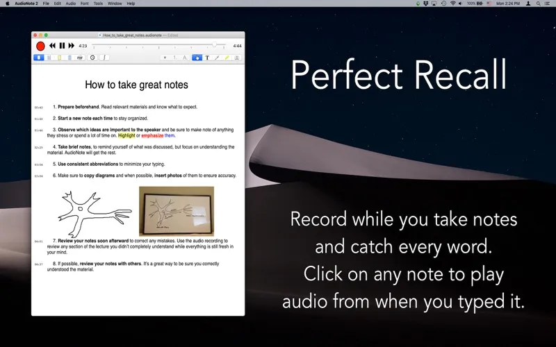 AudioNote 2 LITE应用截图
